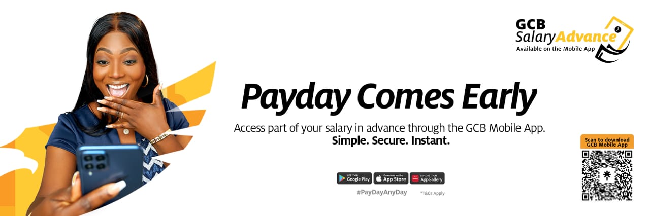 GCB Salary Advance - Payday Comes Early